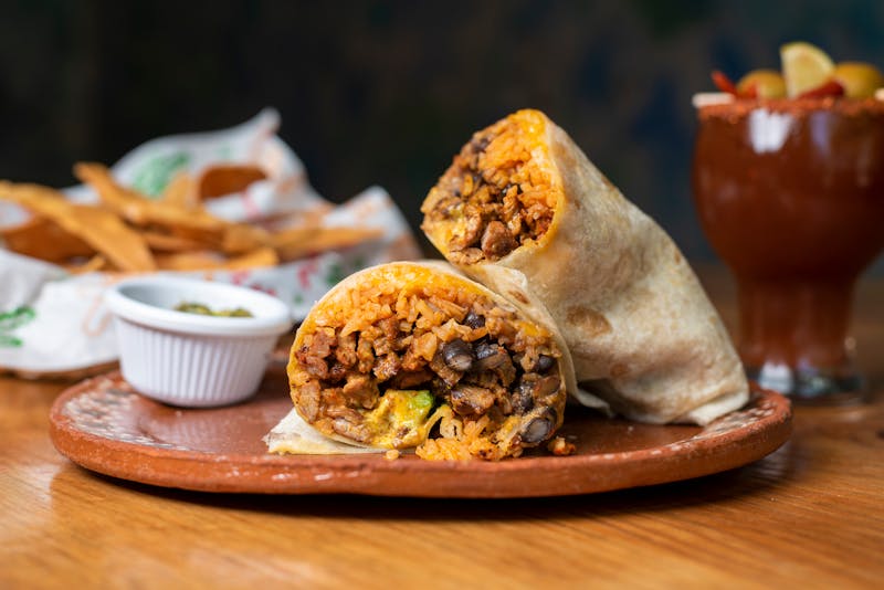 Costa Vida grilled chicken burrito catering option